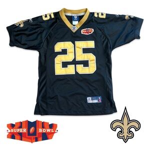 NEW ORLEANS SAINTS Reggie Bush #25 
Super Bowl XLIV Jersey